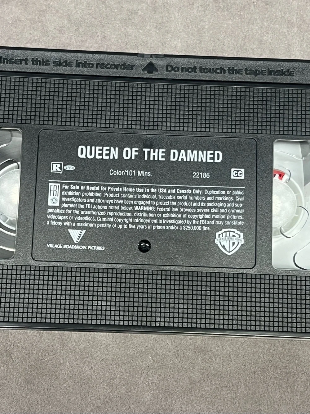 Queen of the Damned VHS - Aaliyah (Teal)